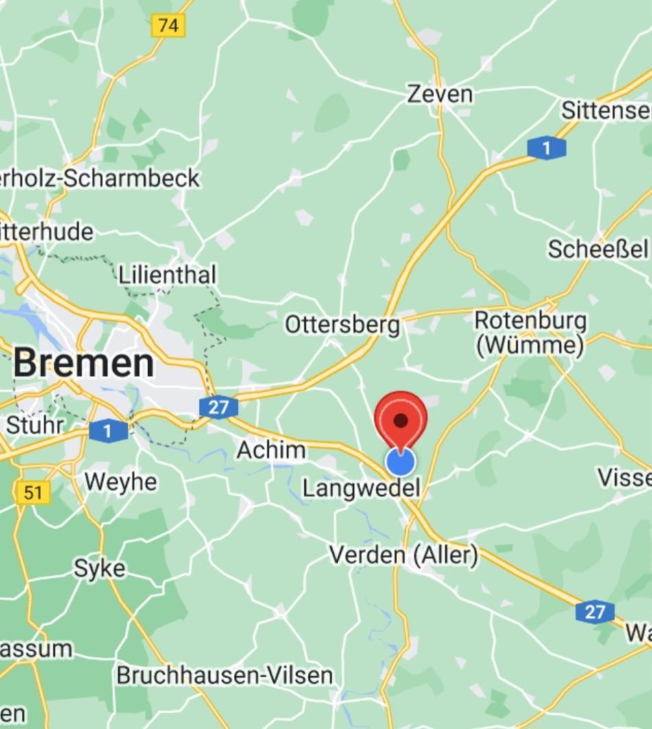 Ferienwohnung Haus Fischer Langwedel  Esterno foto